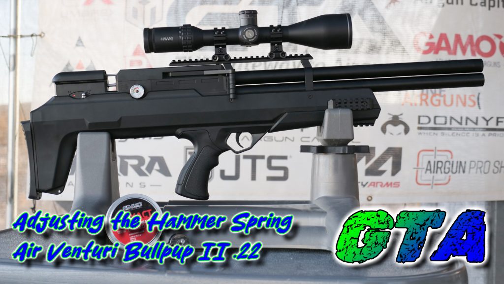 Air Venturi Bullpup II – Easy Power Tuning