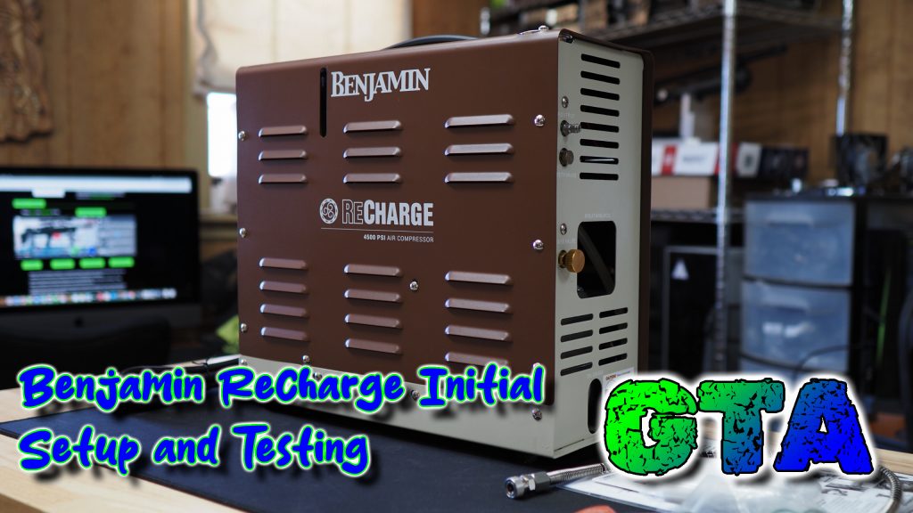 Benjamin Recharge Personal Compressor Setup and Testing
