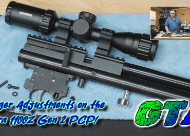Trigger Adjustments on the BARRA 1100z Gen 2 PCP